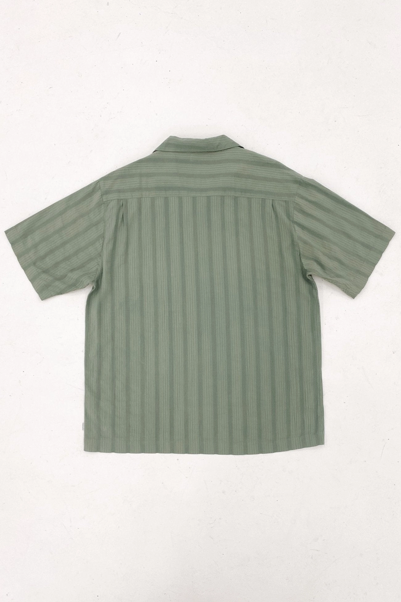Bowler Seersucker Shirt Moss sale women clothes
