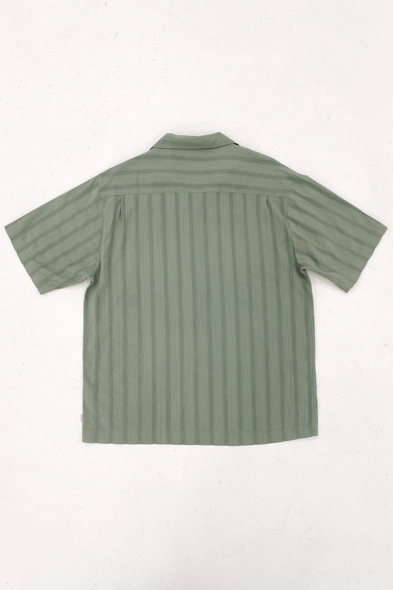 Bowler Seersucker Shirt Moss sale women clothes
