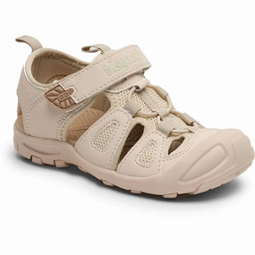 Bowling shoes Bisgaard Parker Velcro Sandal Off White Embellished shoes