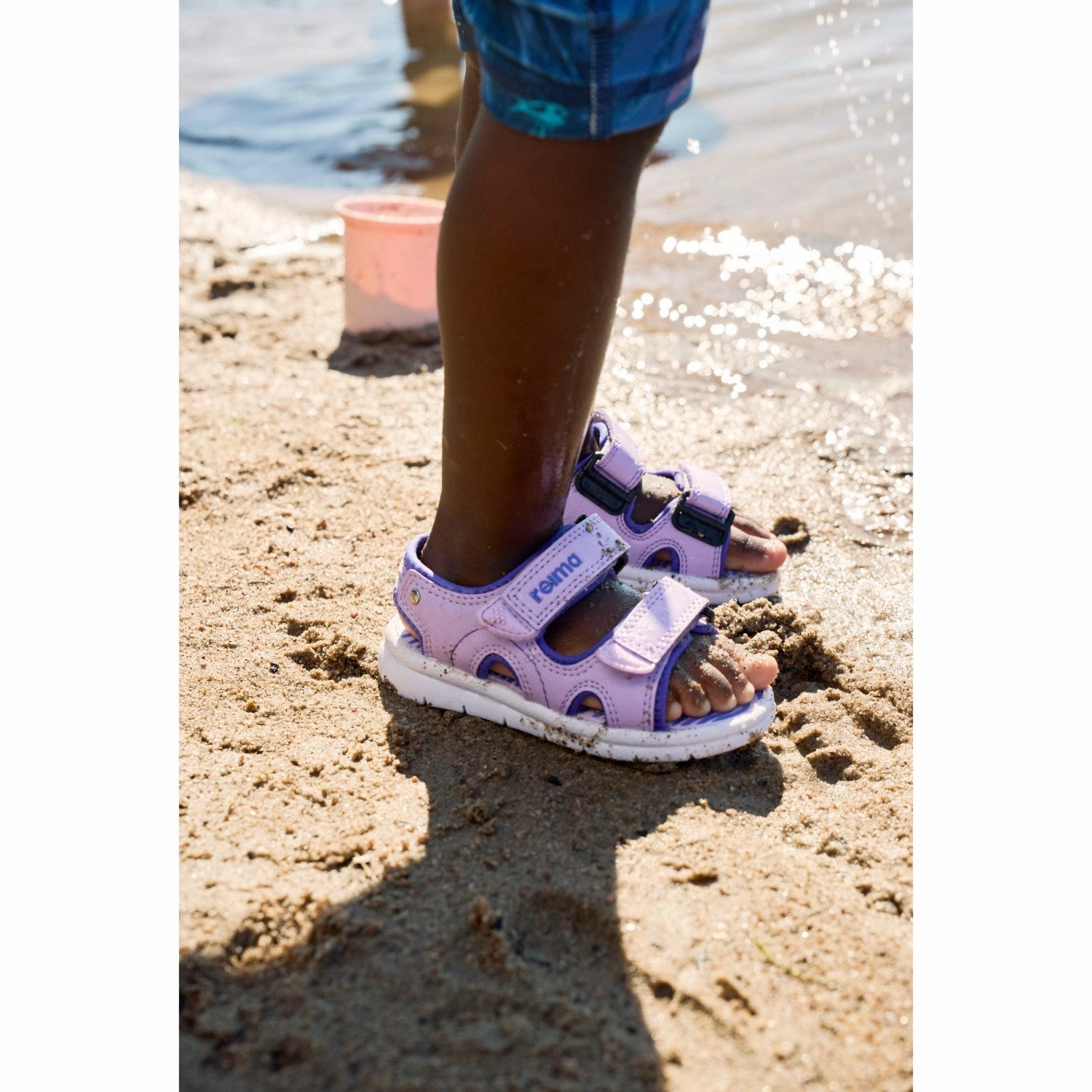 Bowling shoes Reima Blooming Lilac Sandals Bungee