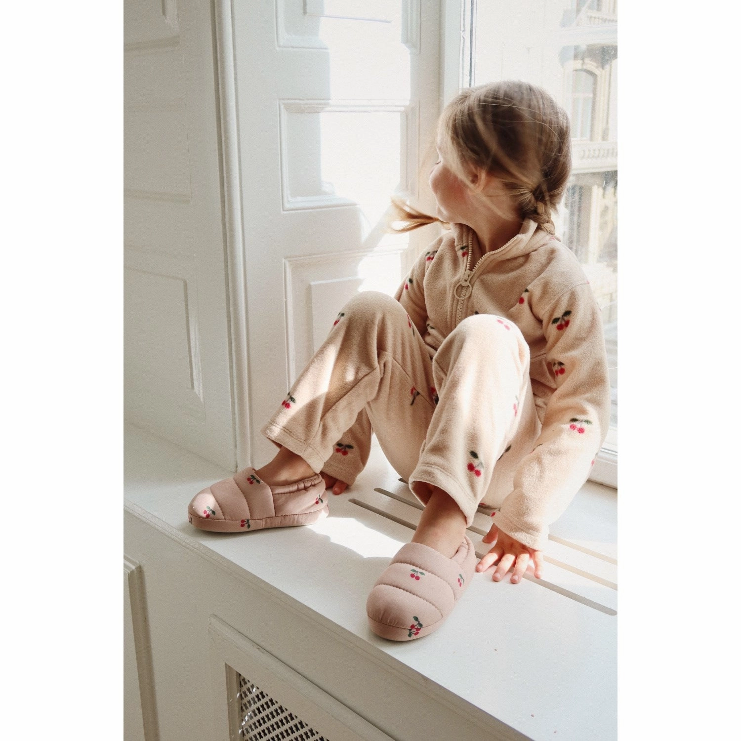 Breathable Konges Sljd Cherry Tavi Fleece Crewneck Grs