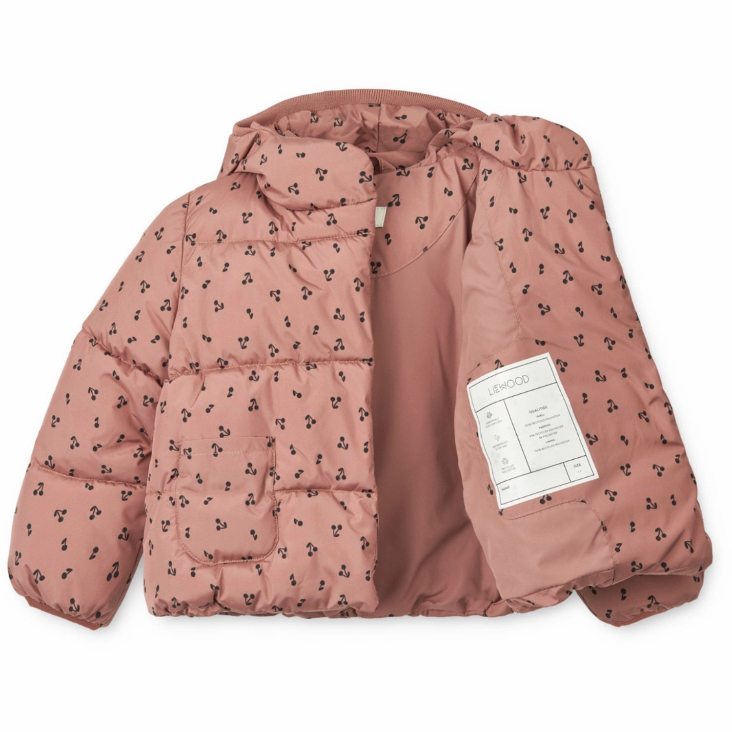 Breathable LieWood Cherries / Dark Rosetta Giovanna Jacket