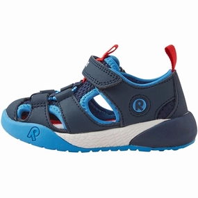Breathable shoes Reima Sandals Lomalla Navy Brogues