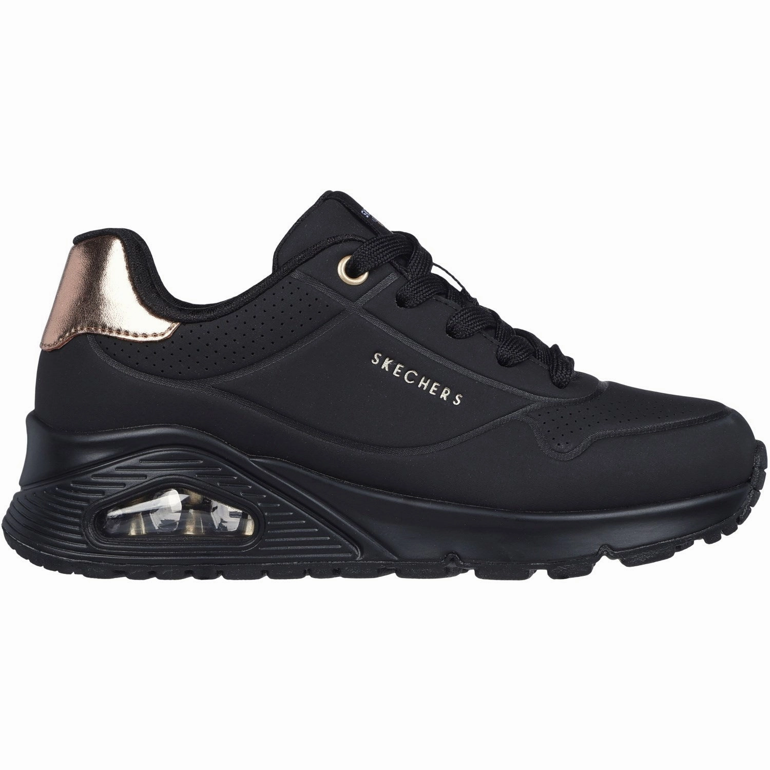 Breathable shoes Skechers BBK Uno Gen1 - Shimmer Away Sneakers