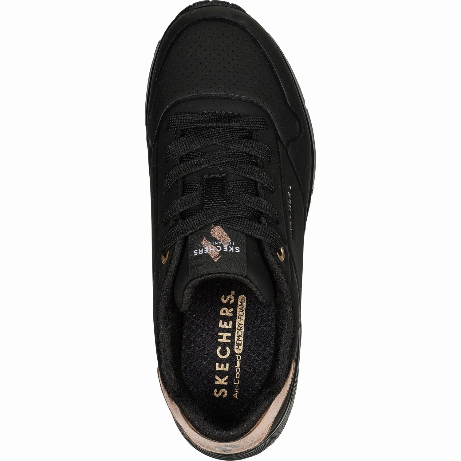 Breathable shoes Skechers BBK Uno Gen1 - Shimmer Away Sneakers