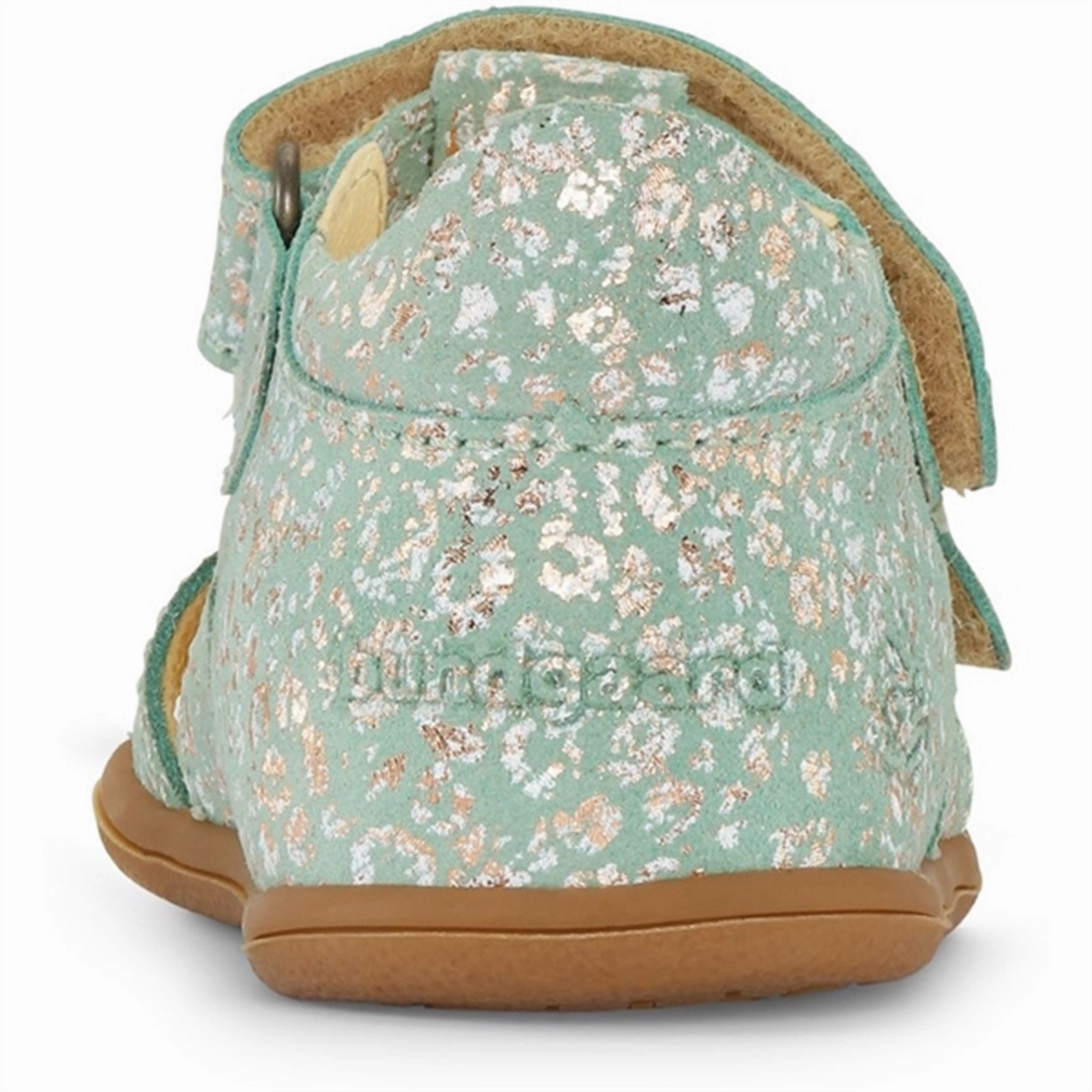 Bundgaard Balder Sandal Mint Shell Cushioned insoles
