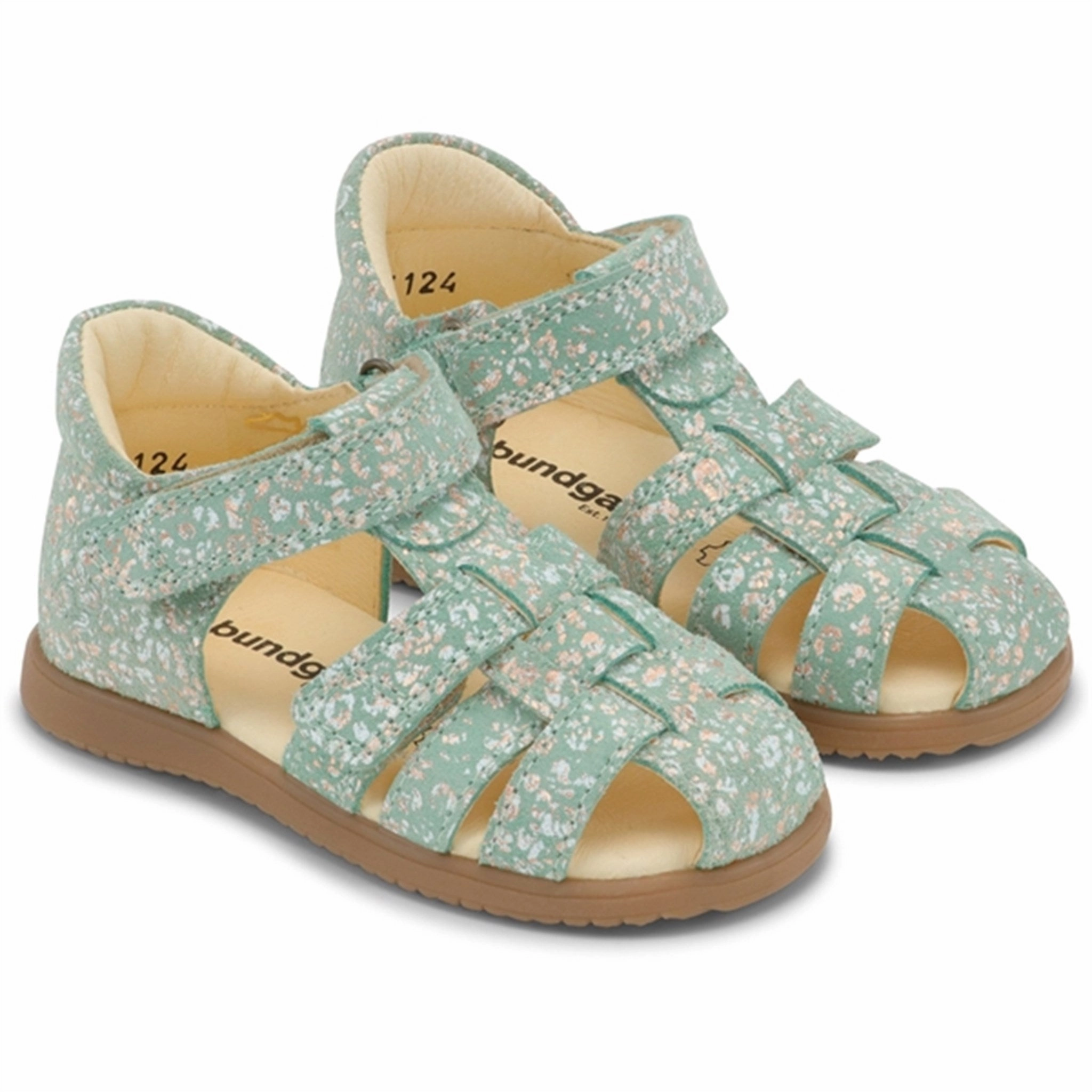 Bundgaard Bali II Sandal Mint Shell Summer shoes Modern shoes