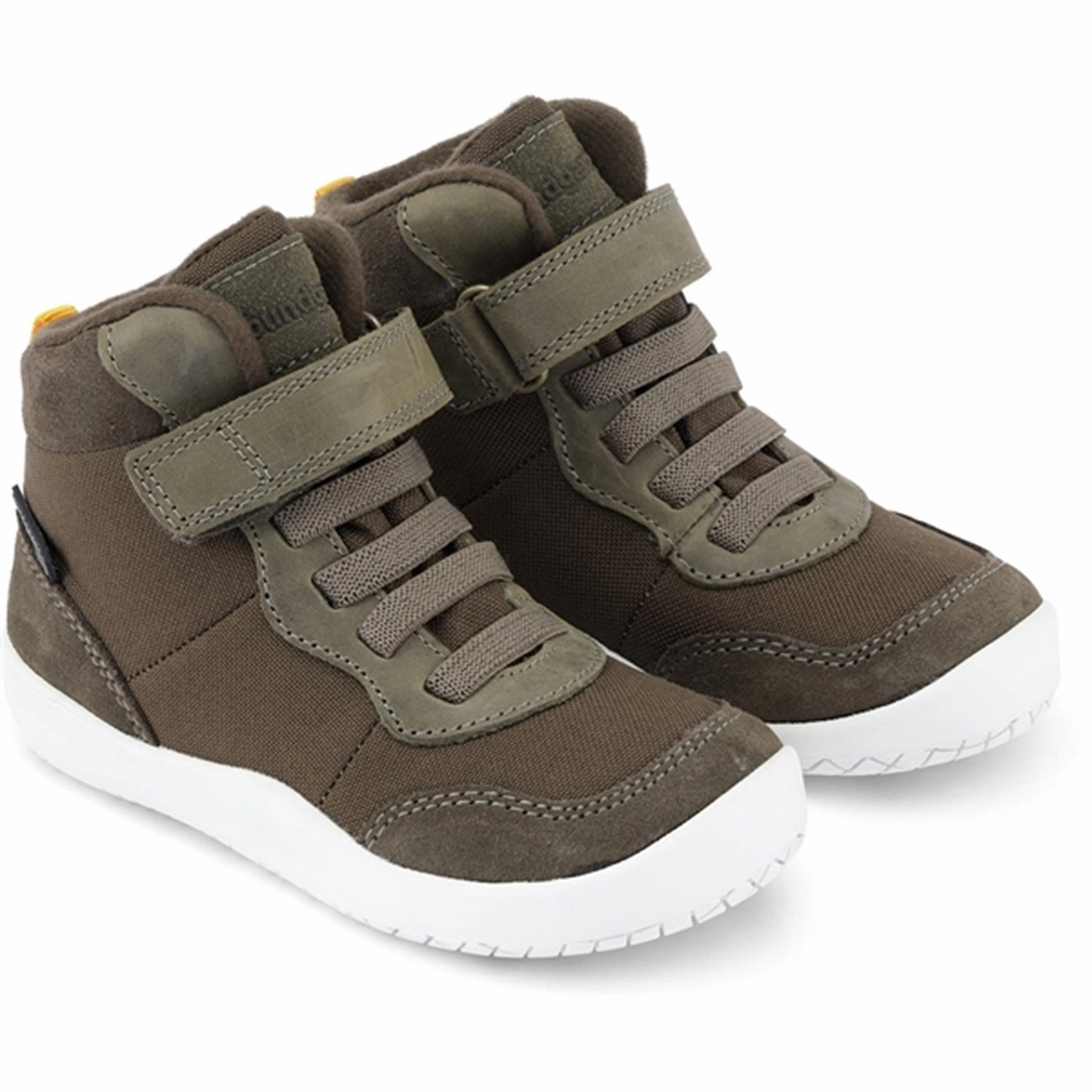 Bundgaard Billie Tex Boots Army WS Suede shoes Printed shoes