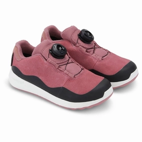 Bundgaard Dannie Lace TEX Sneakers Dark Rose Suede Unisex shoes Suede shoes