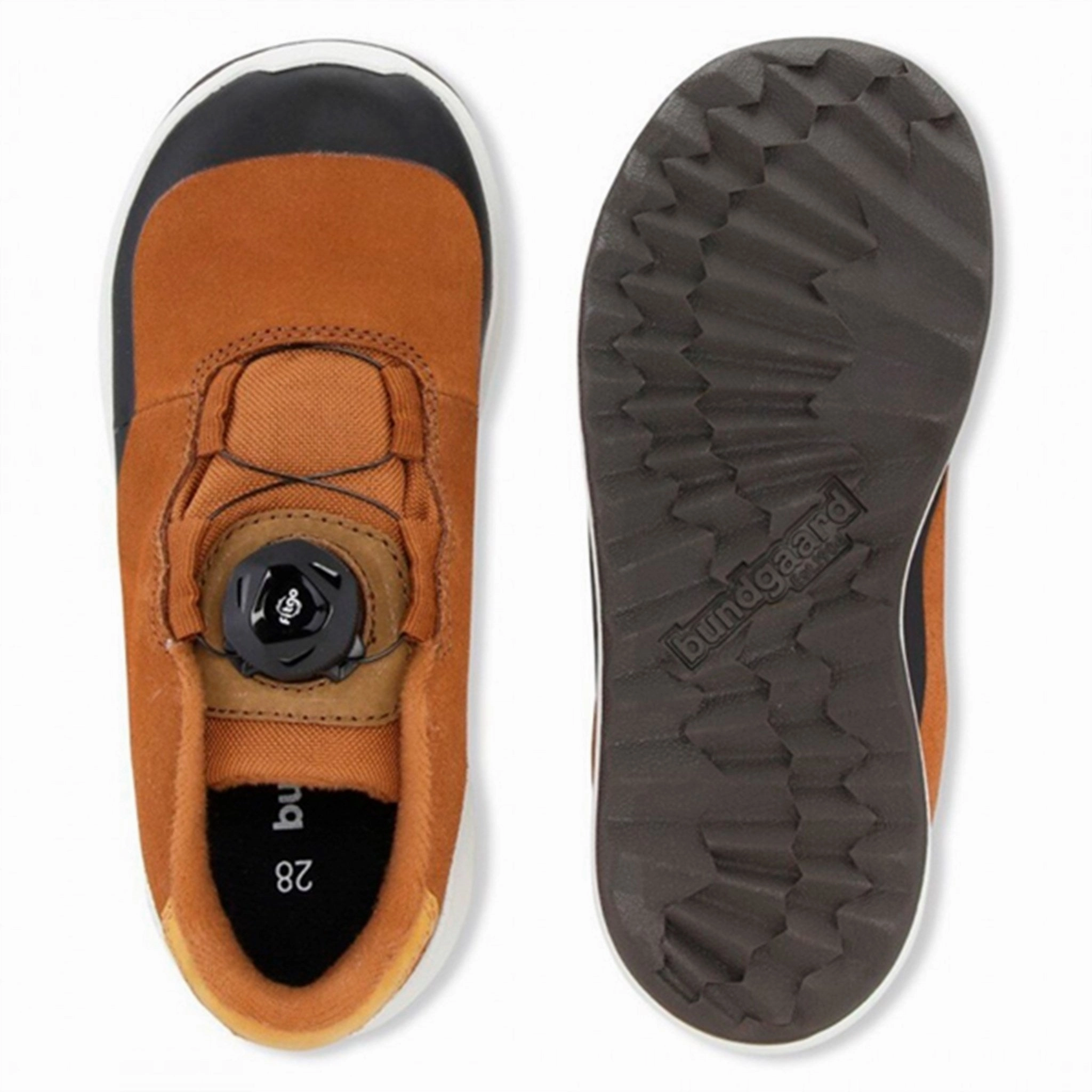 Bundgaard Dannie Lace TEX Sneakers Tan Suede Lace-up