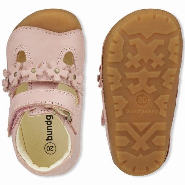 Bundgaard Petit Summer Flower Sandal Old Rose WS Ballet flats