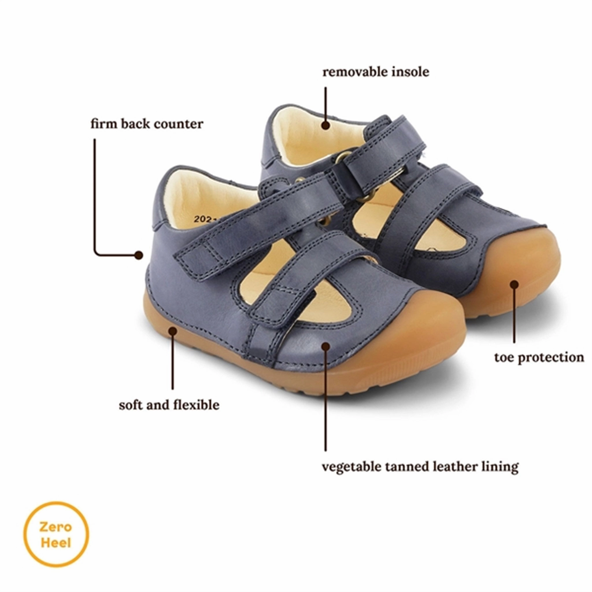 Bundgaard Petit Summer Sandal Navy WS Golf shoes