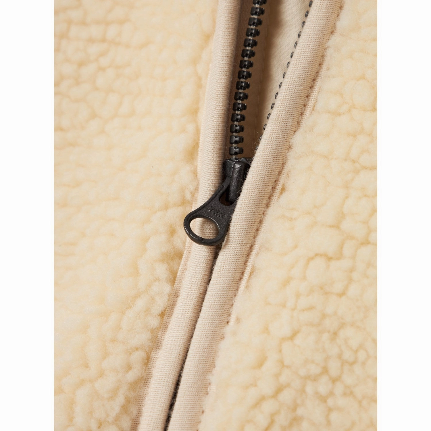 Button Lil'Atelier Sandshell Nalo Loose Sherpa Jacket