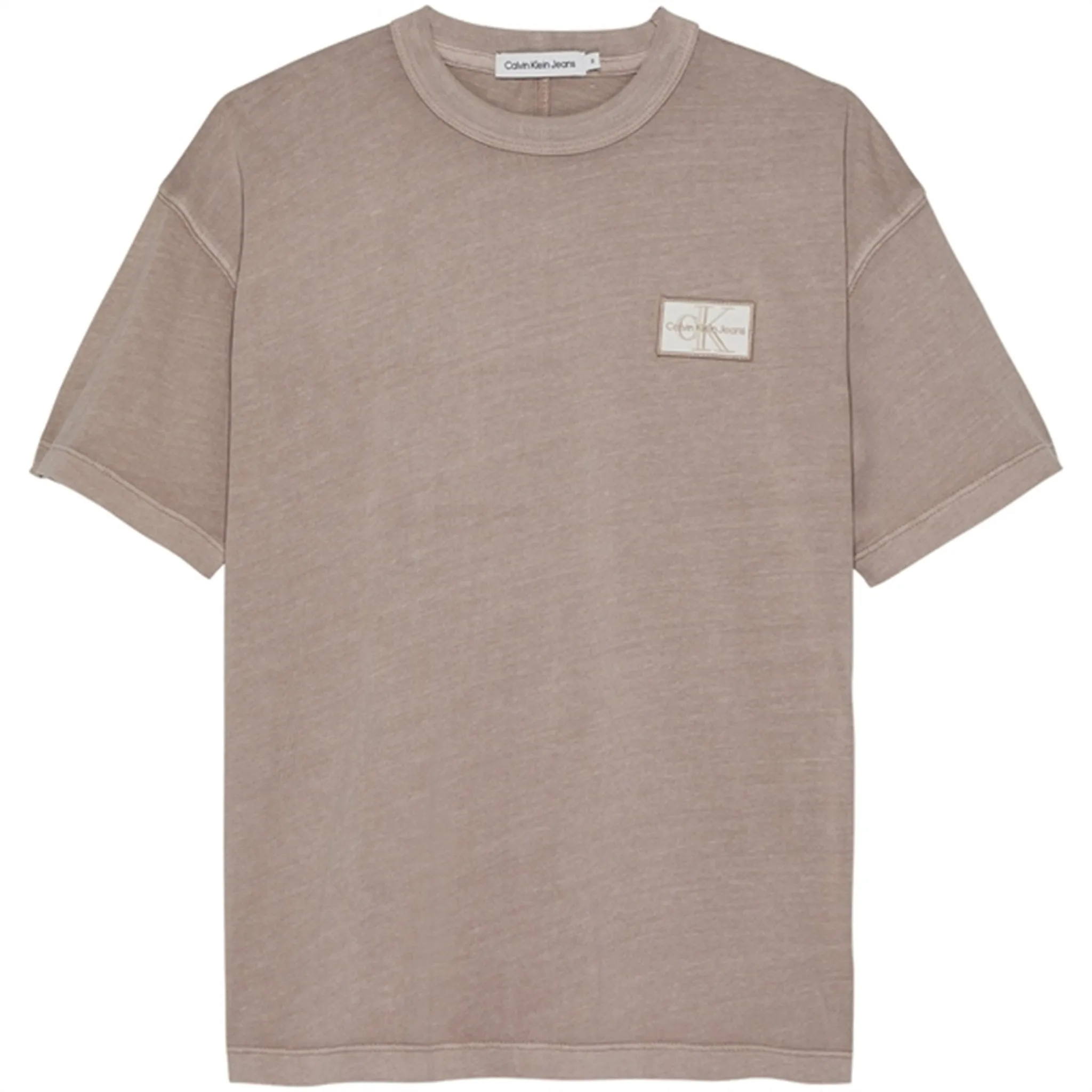Calvin Klein Badge Mineral Dye T-Shirt Shitake Rare Enchanting