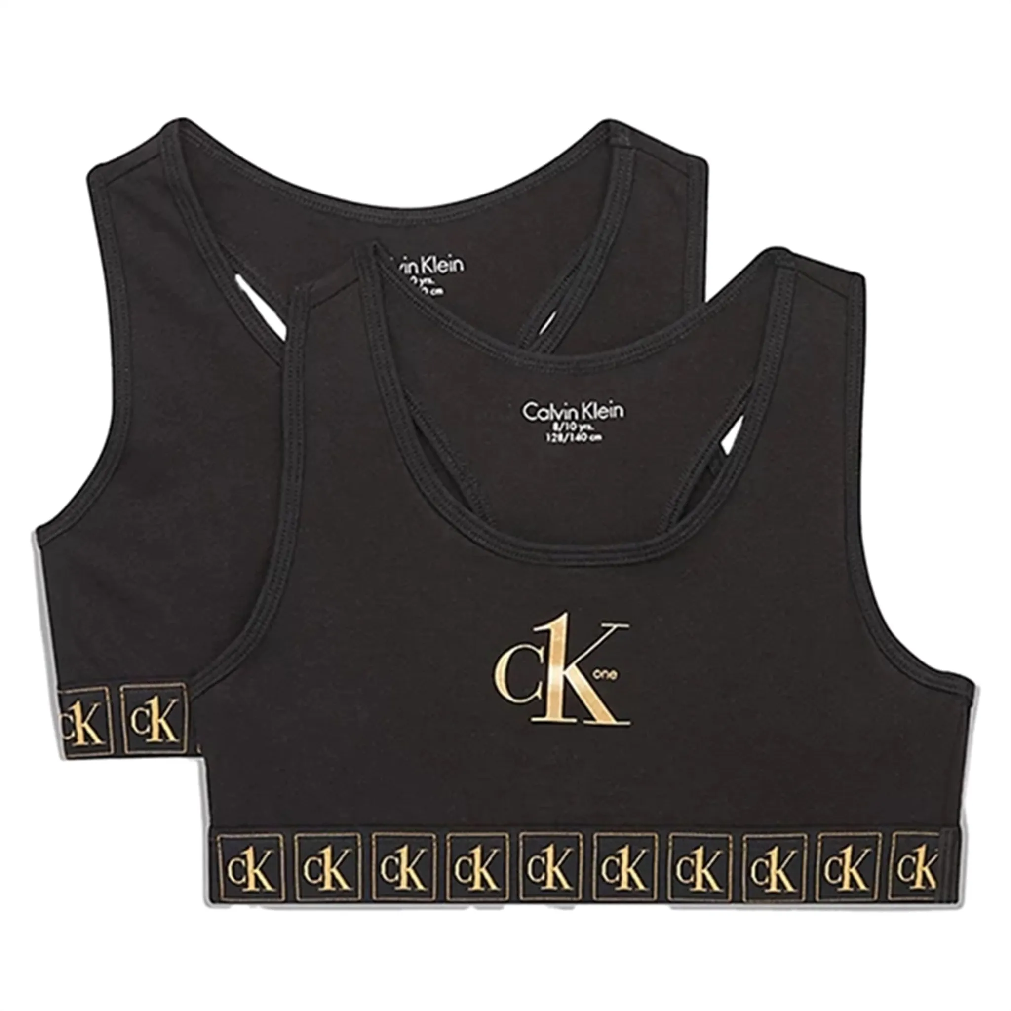 Calvin Klein Bralette 2-Pack Black Universal Impeccable