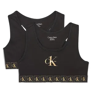 Calvin Klein Bralette 2-Pack Black Regal Cutting-edge