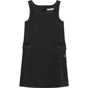 Calvin Klein Charcoal Grey Rgd Denim Dress Precious Premium
