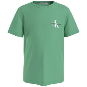 Calvin Klein Chest Monogram T-shirt Neptunes Wave Retro Ethereal
