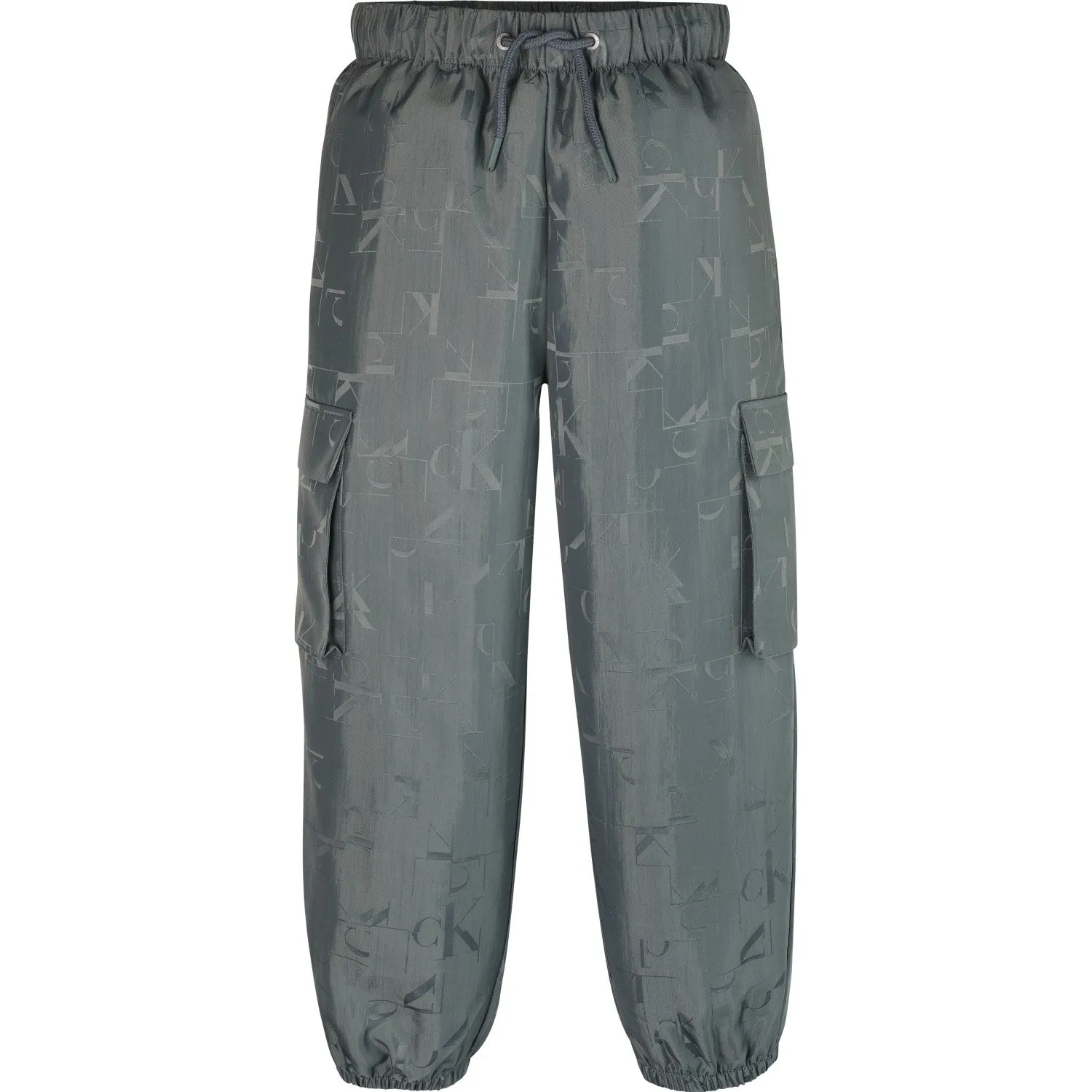 Calvin Klein City Grid Aop Nylon Cargo Pants Elegant Artistic