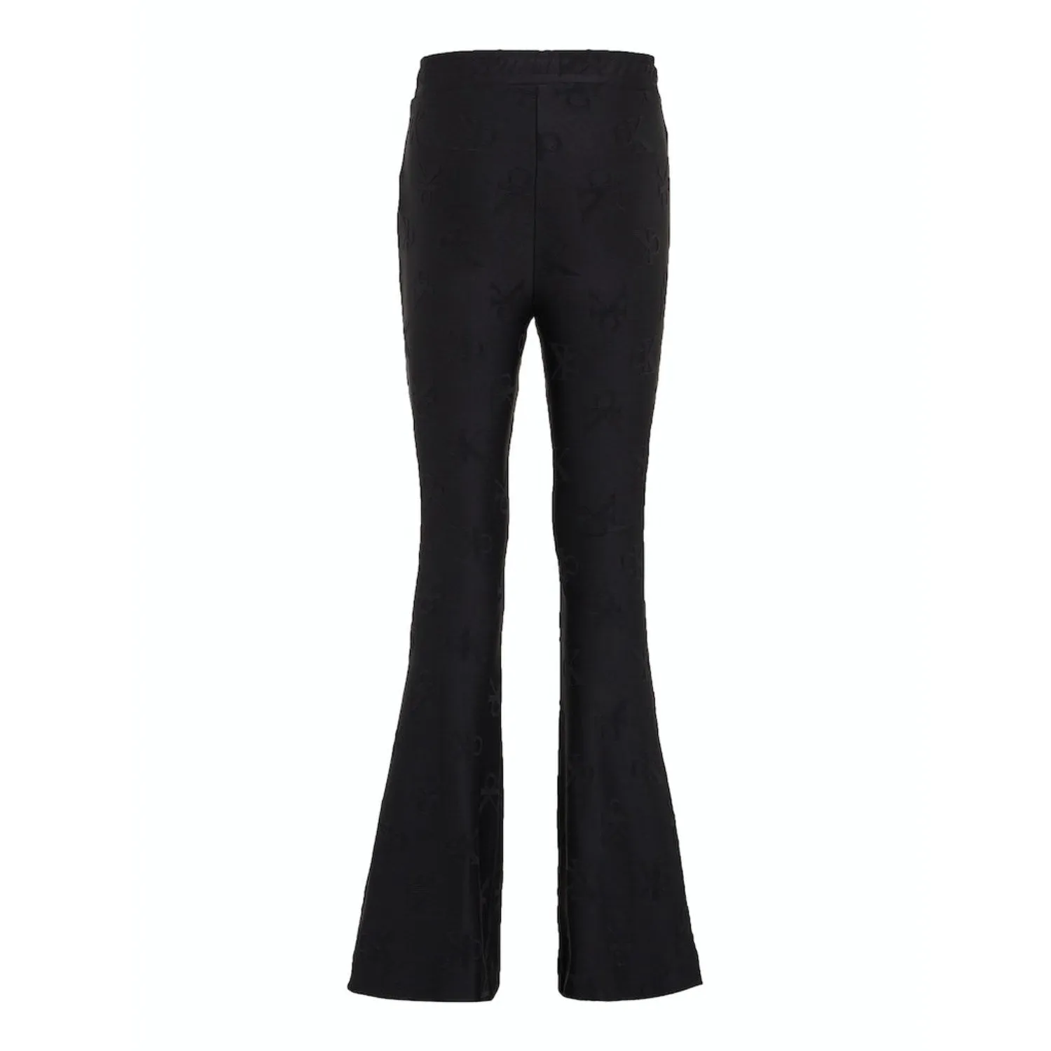 Design Calvin Klein Ck Black Ck Jacquard Flare Pants High-end