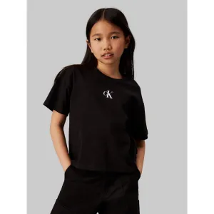 Calvin Klein Ck Black Ck LAndo Boxy Tee Ss Iconic Exquisite