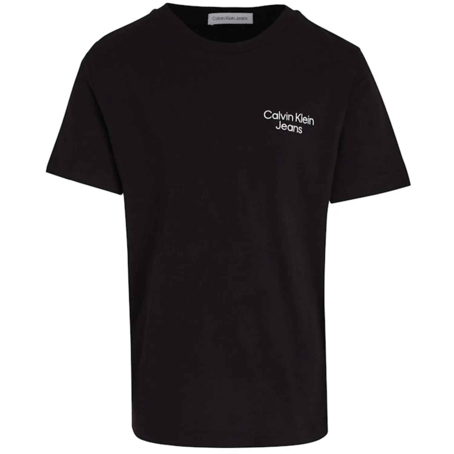 Calvin Klein Ck Black Ckj Stack LAndo Tee Ss Majestic Rare