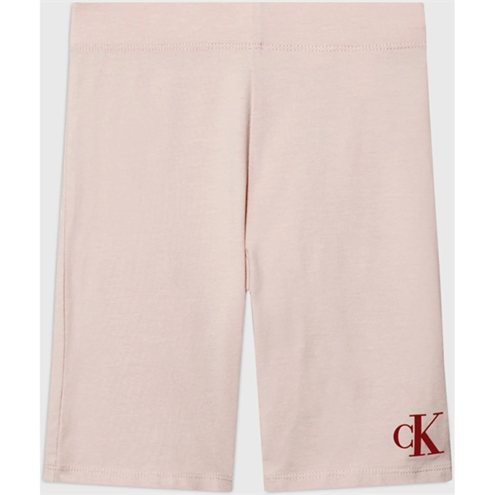 Contemporary Calvin Klein CK Logo Cycling Shorts Sepia Rose Sublime