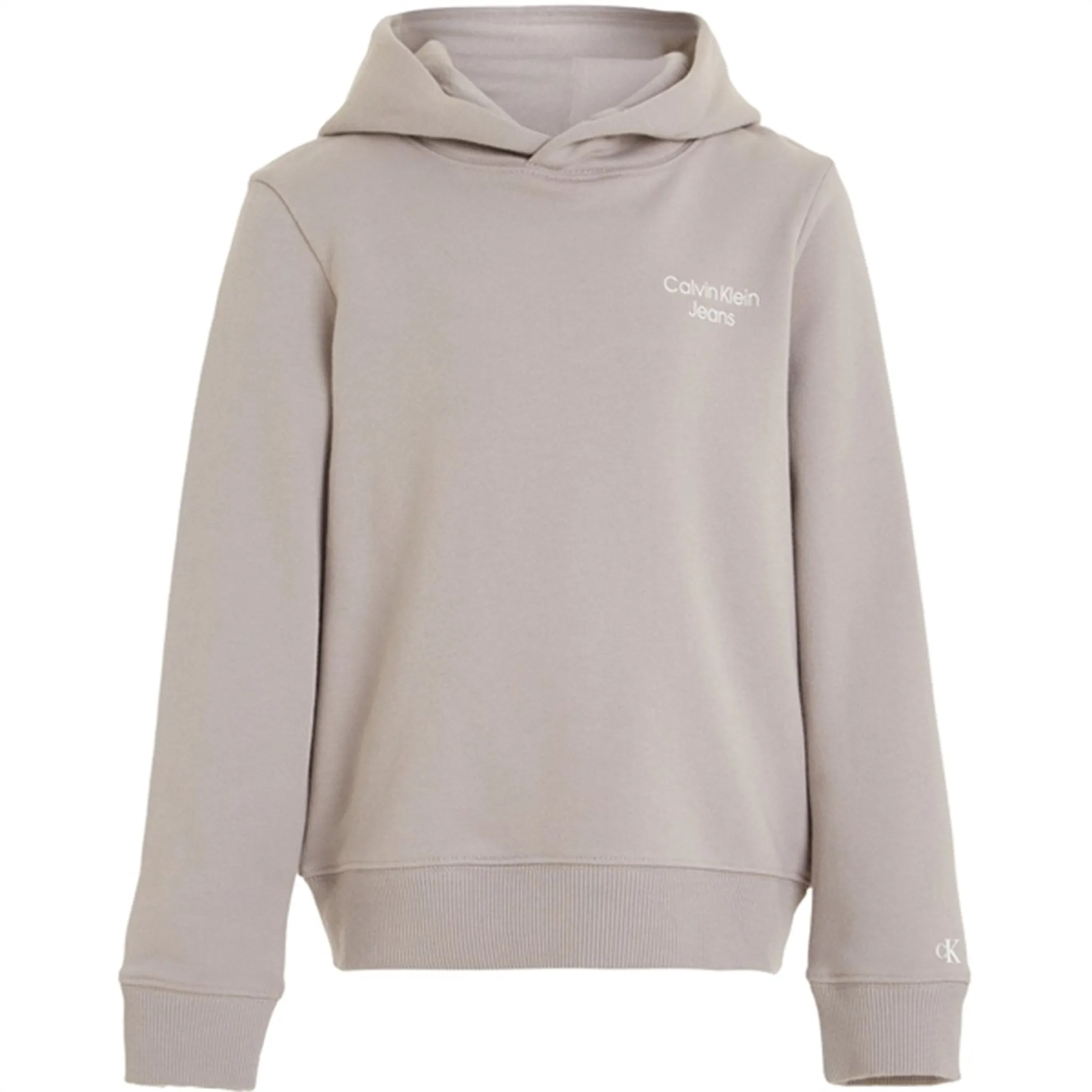 Calvin Klein Ckj Stack Logo Hoodie Porpoise Gem Premium