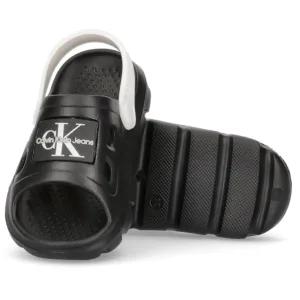 Calvin Klein Comfy Sandal Black/White Refined Global