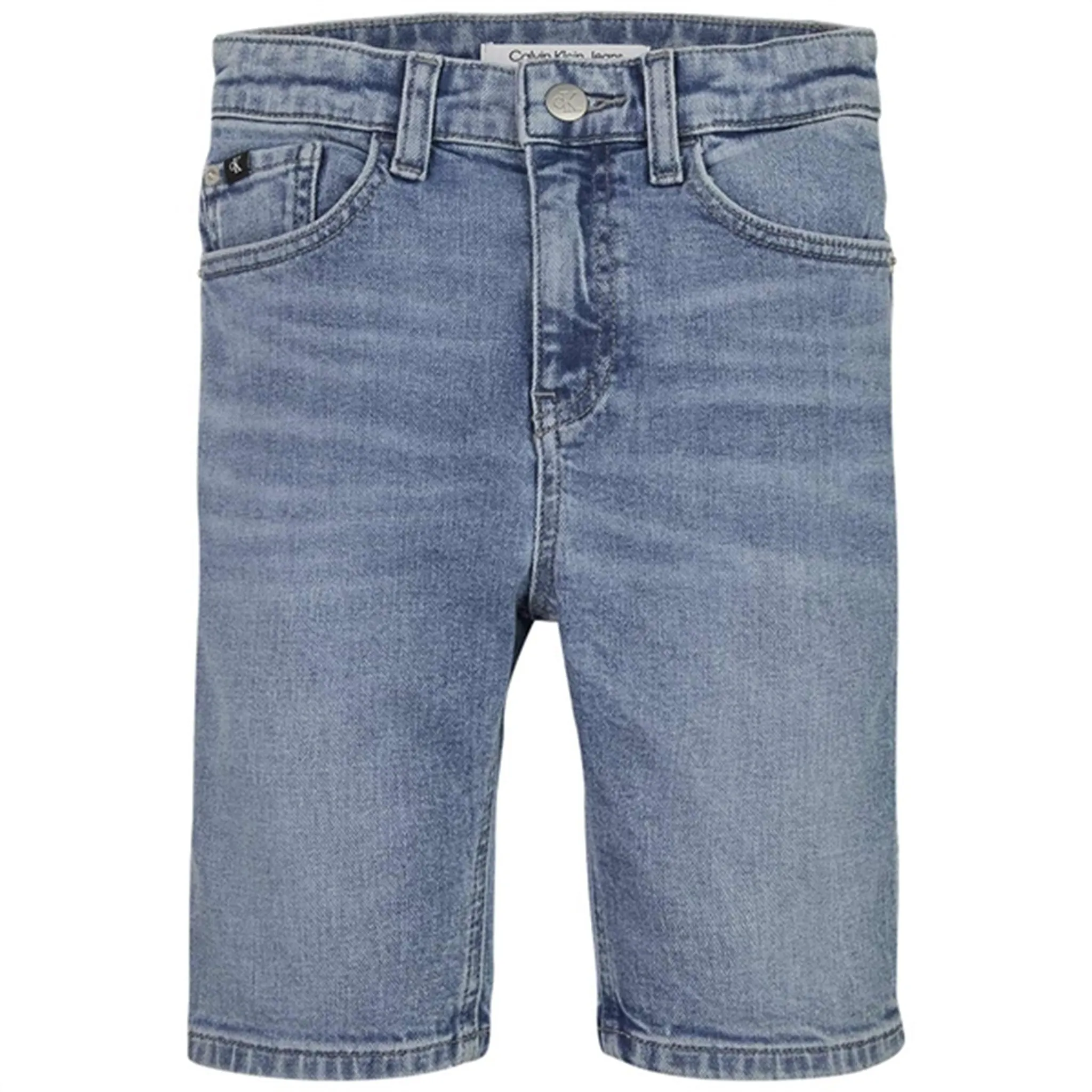 Calvin Klein Denim Shorts High Visual Blue Majestic Craftsmanship