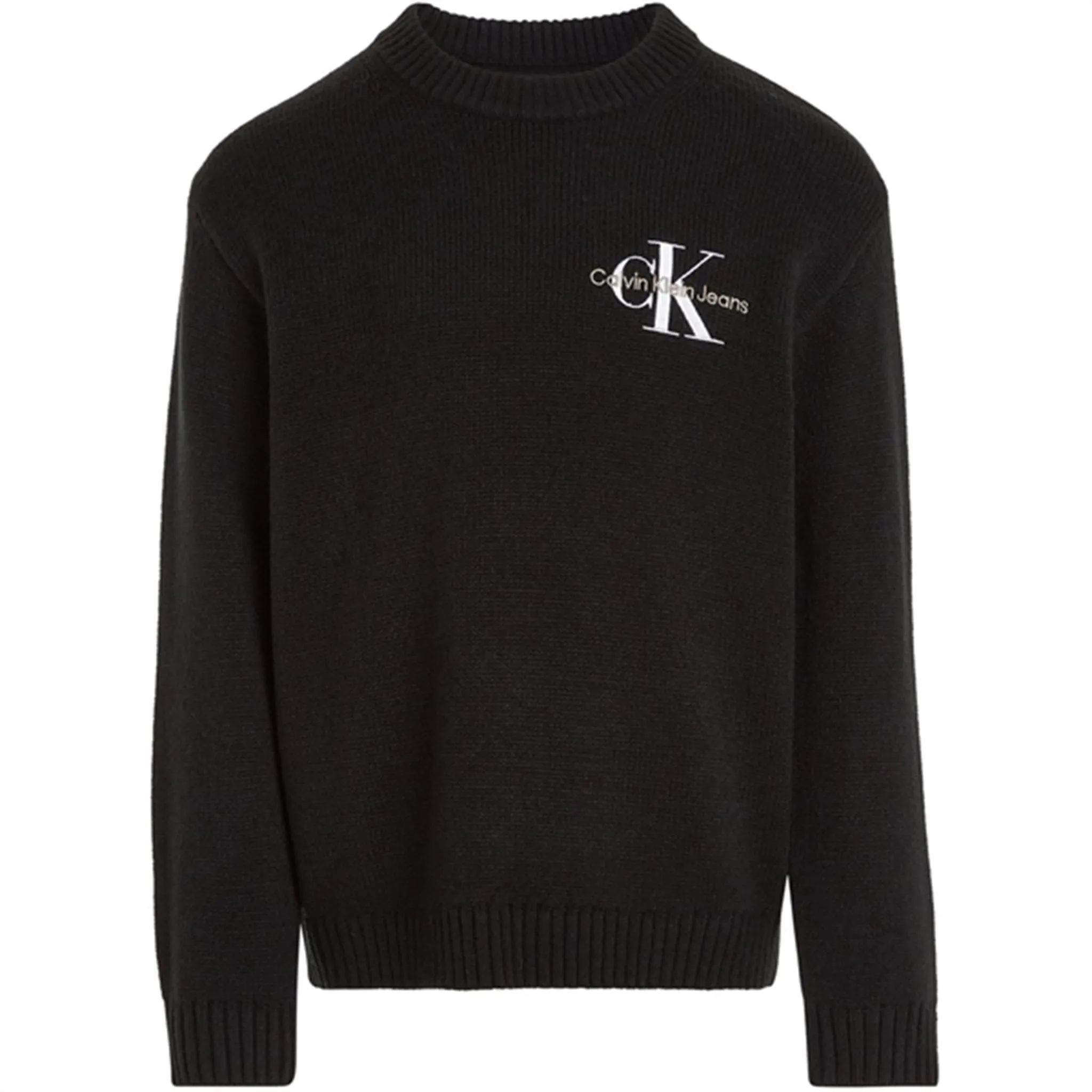 Appealing Calvin Klein Essential Monogram Jumper Ck Black Appealing