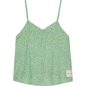 Calvin Klein Flower Aop Top Flower Aop Chic Regal