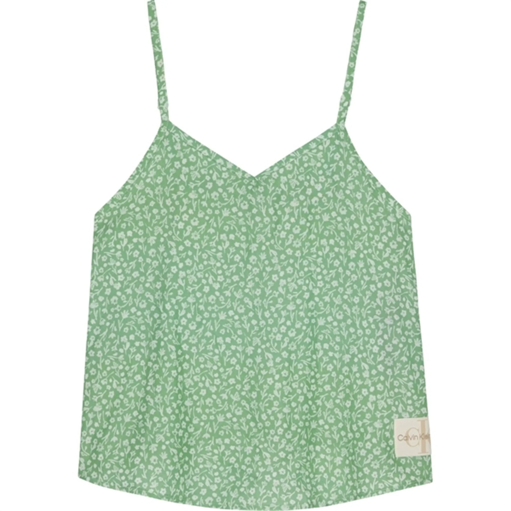 Calvin Klein Flower Aop Top Flower Aop Chic Regal