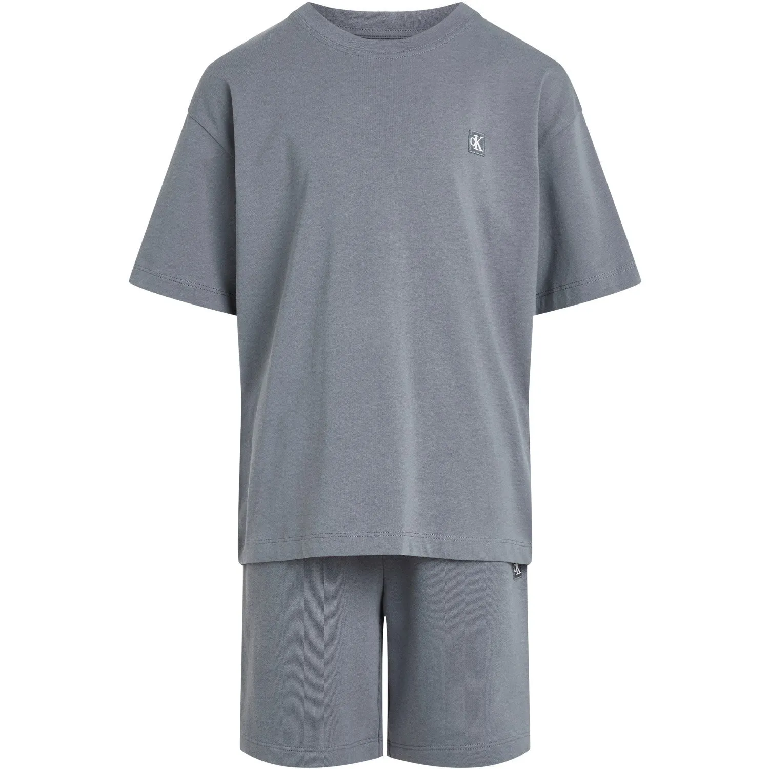 Vintage Calvin Klein Grisaille T-Shirt/Shorts Relaxed Set Responsible