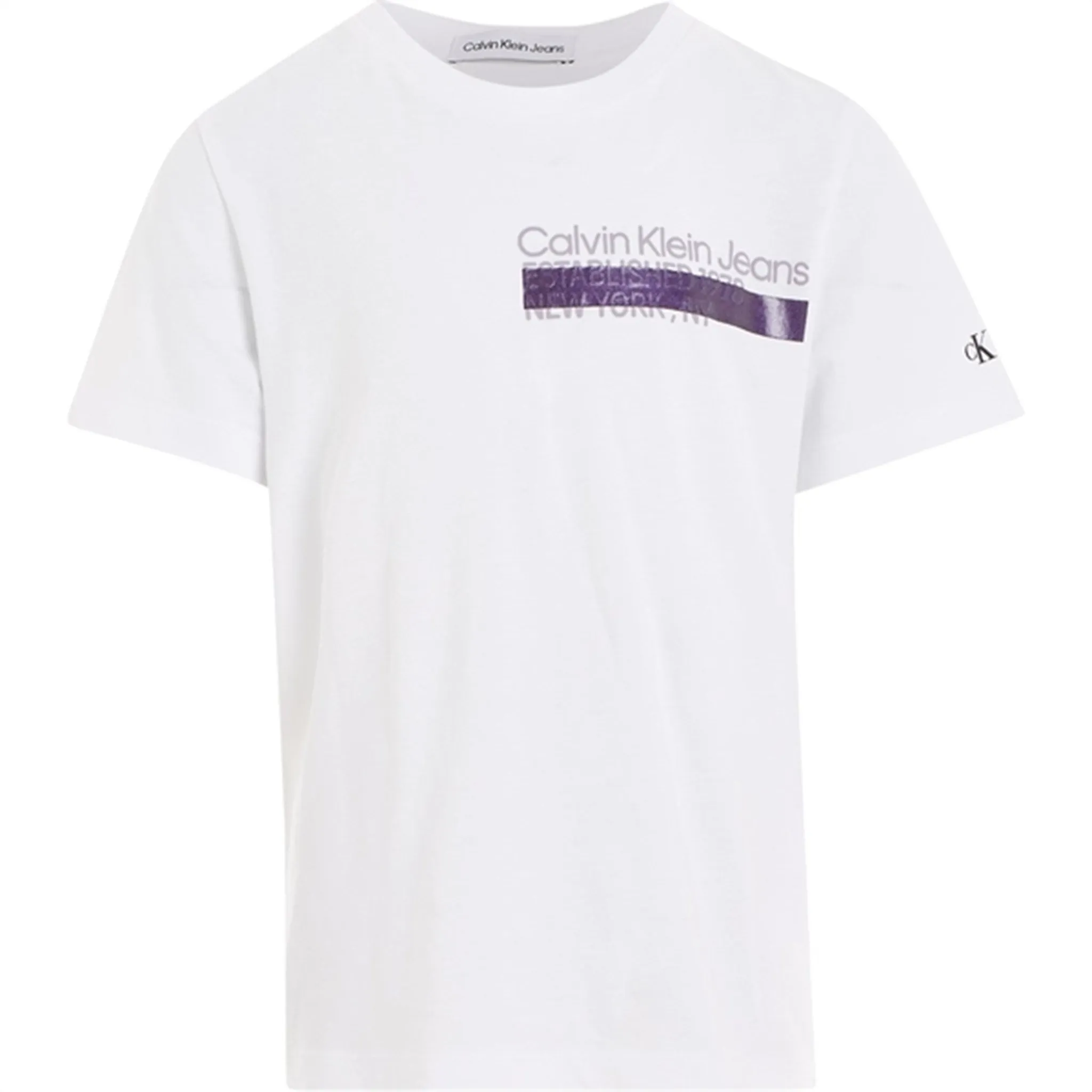 Calvin Klein Hero Mini Logo T-Shirt Bright White International Responsible