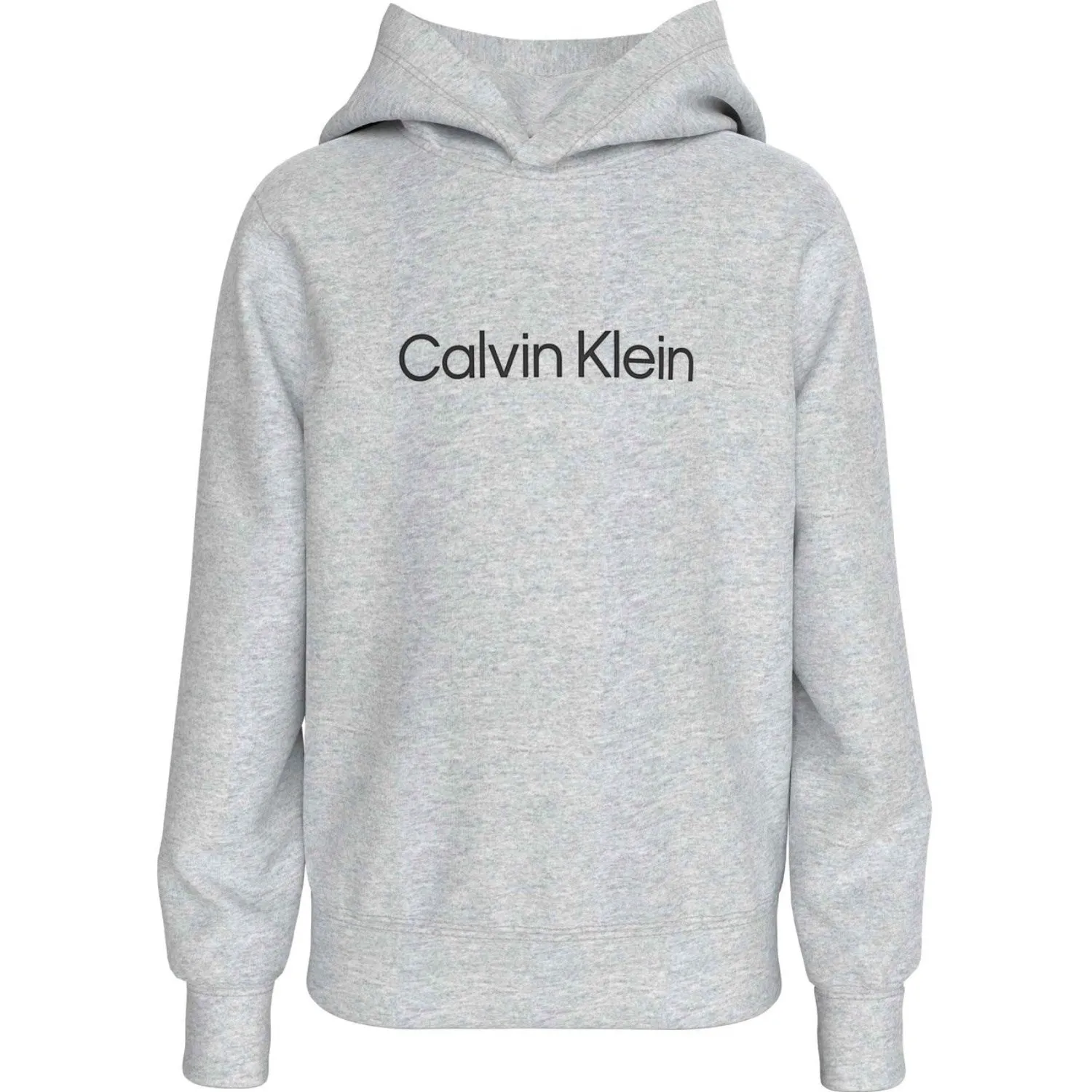 Calvin Klein Ivory Grey Heather Inst. LAndo Reg. Terry Hoodie Impeccable Creative