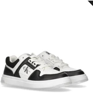 Calvin Klein Low Cut Lace-up Sneaker Black/White Elegant Responsible