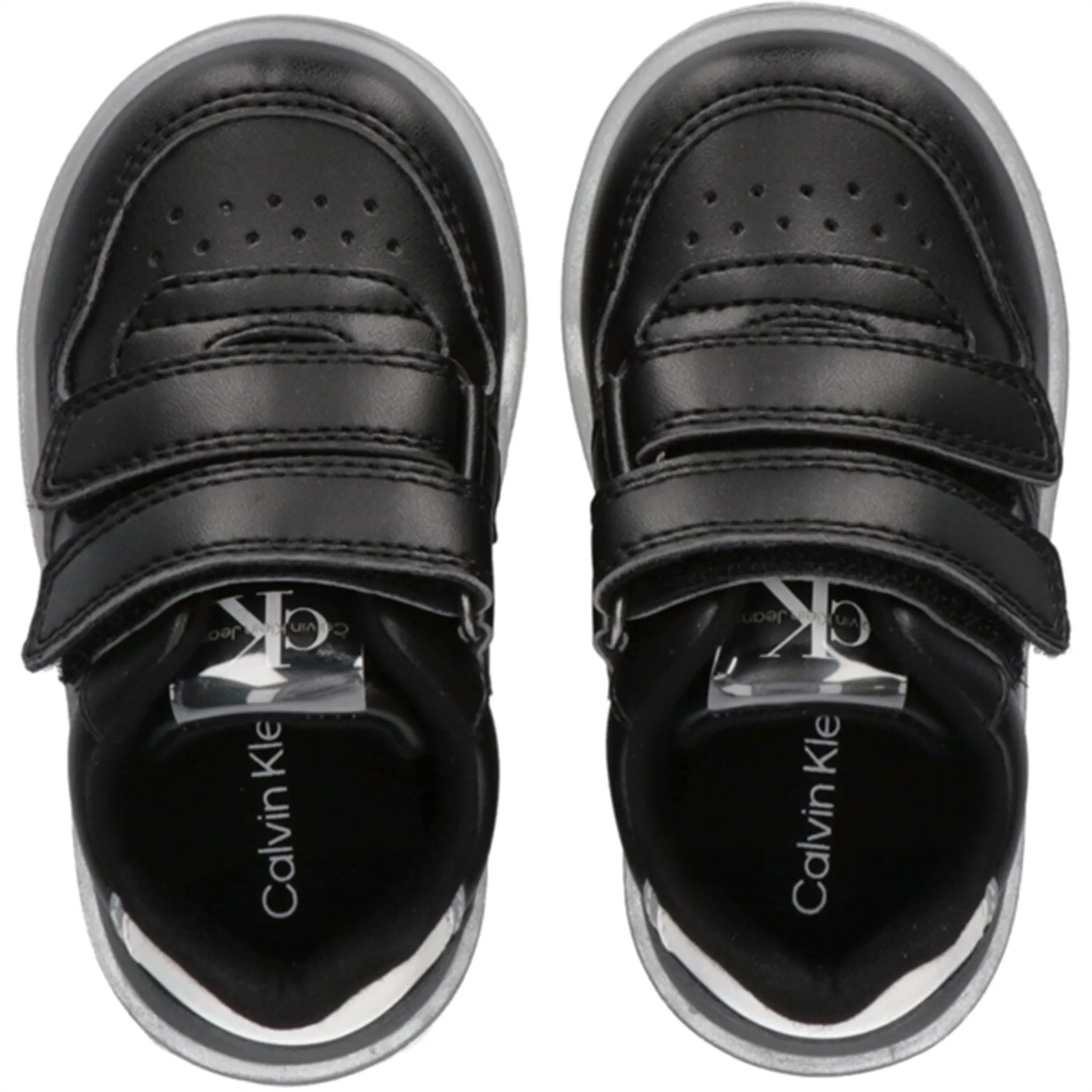 Calvin Klein Low Cut Velcro Sneakers Black Pioneer International