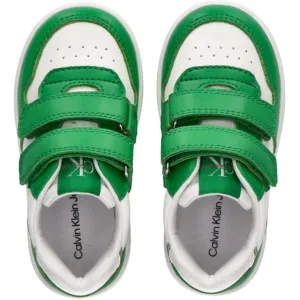 Calvin Klein Low Cut Velcro Sneakers Green/White Enchanting Prestige