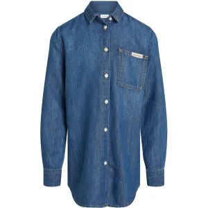 Calvin Klein Mid Serenity Denim Lw Mid Serenity Shirt Lavish Famous