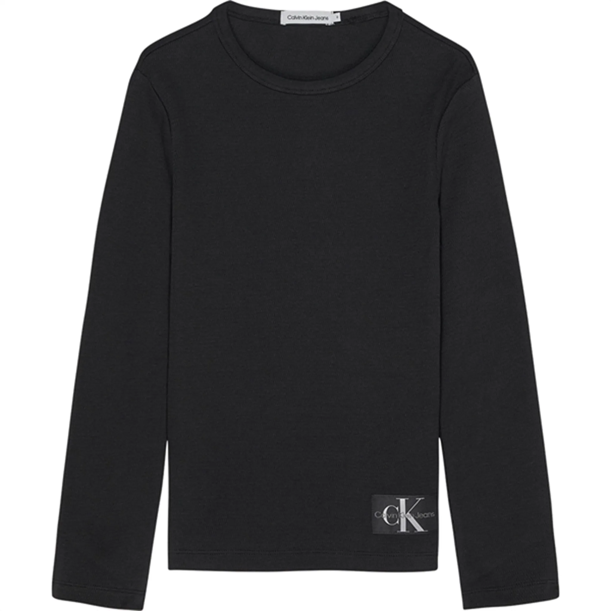 Calvin Klein Modern Waffle Blouse Black Desirable Desirable