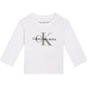 Calvin Klein Monogram Blouse Bright White Universal Excellence