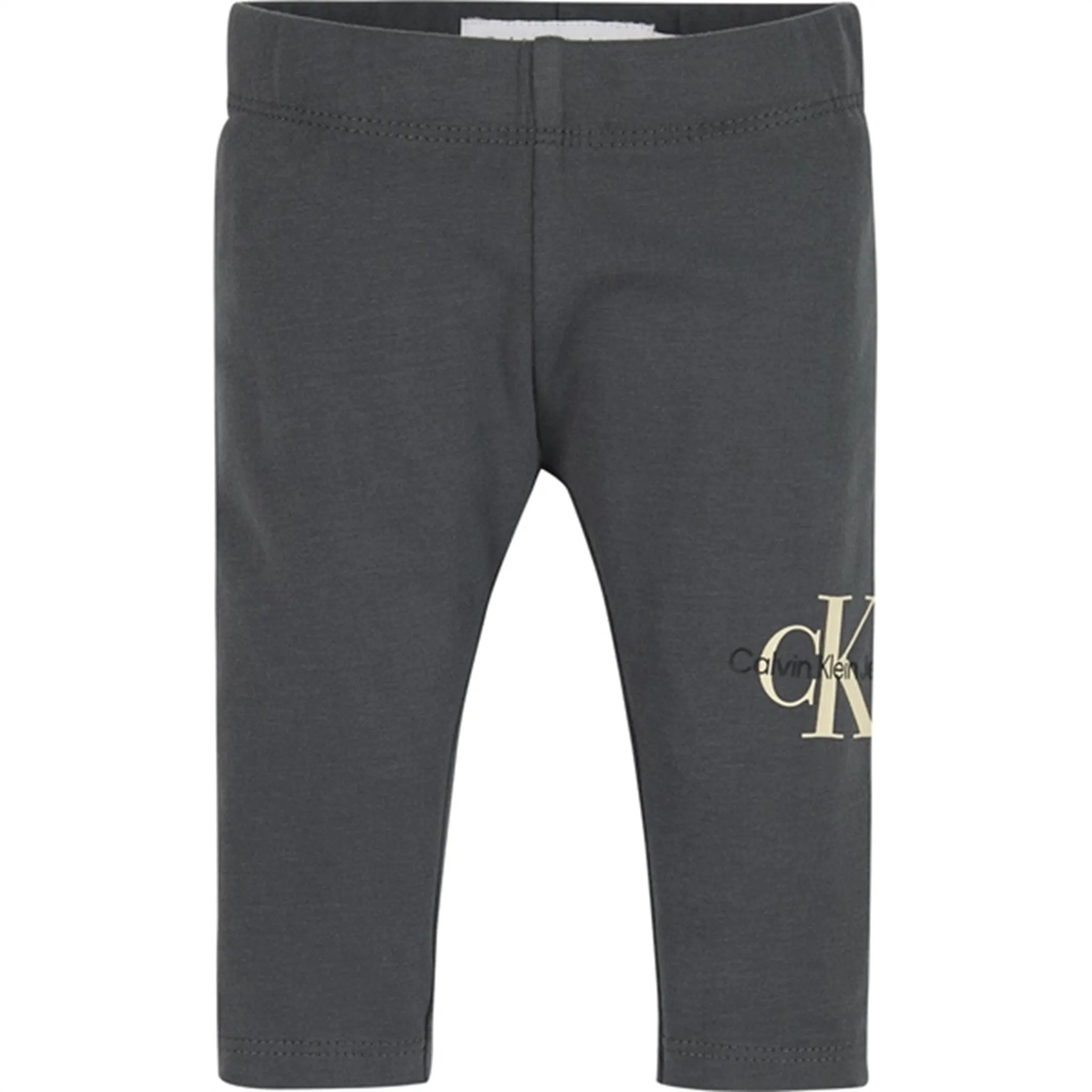 Calvin Klein Monogram Leggings Dark Grey Expressive Trailblazer