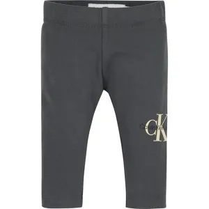 Calvin Klein Monogram Leggings Dark Grey Expressive Trailblazer