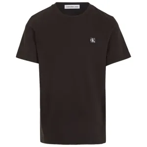 Calvin Klein Monogram Mini Badge T-Shirt CK Black Artistic Grandiose