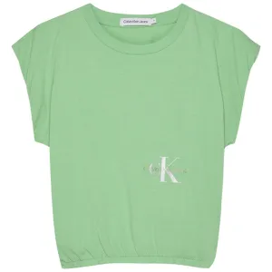 Calvin Klein Monogram Off Placed Cap T-Shirt Neptunes Wave Luxe Modern
