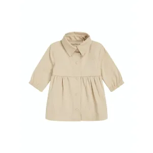 Calvin Klein Pale Khaki Utility Woven Shirt Dress Treasure Artisanal