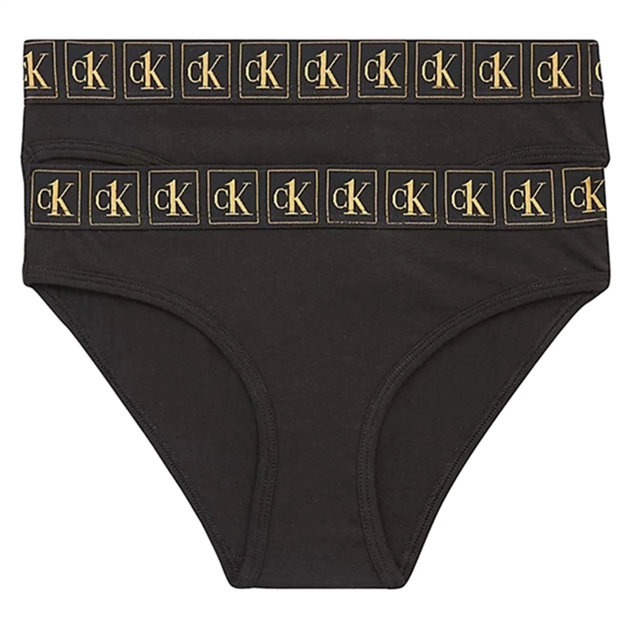 Calvin Klein Panties 2-Pack Black Ethereal Sleek