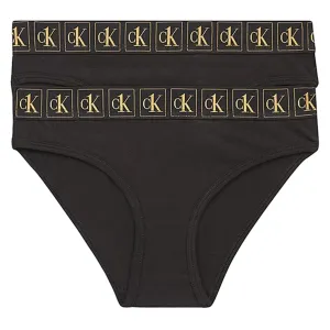Calvin Klein Panties 2-Pack Black Ethereal Sleek