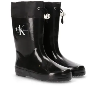 Calvin Klein Rubber Boots Black Stylish Grandiose